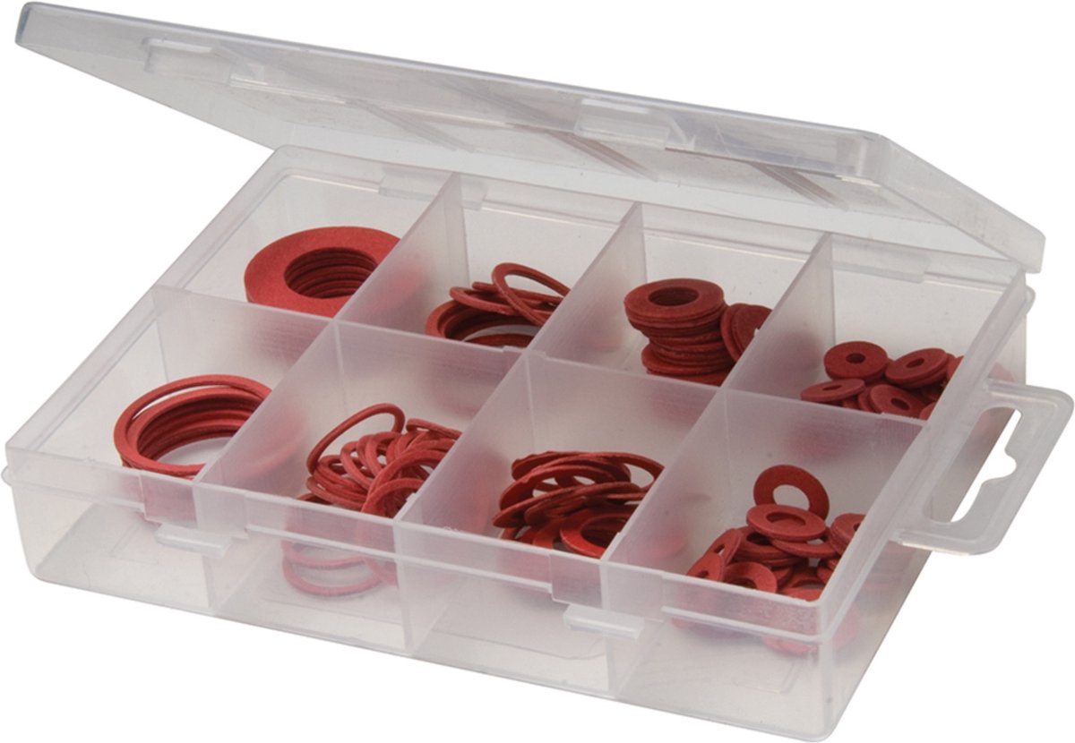 vezel sluitring assortiment - 110-delig - 871854