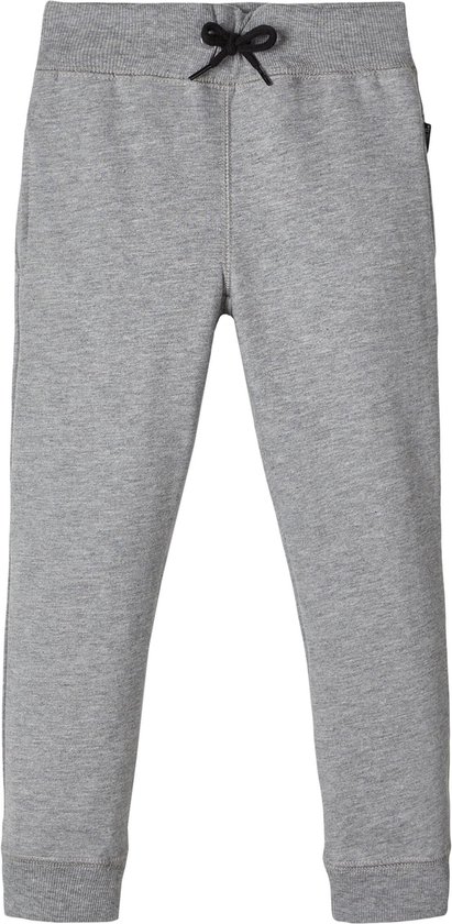 Grijze joggingbroek met zwart trekkoord.