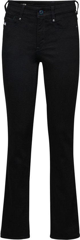 G-STAR Noxer Straight Jeans - Dames - Pitch Black - W24 X L28 | bol.com