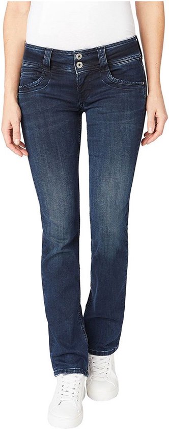 Pepe Jeans Gen Jeans Blauw 26 / 30 Vrouw