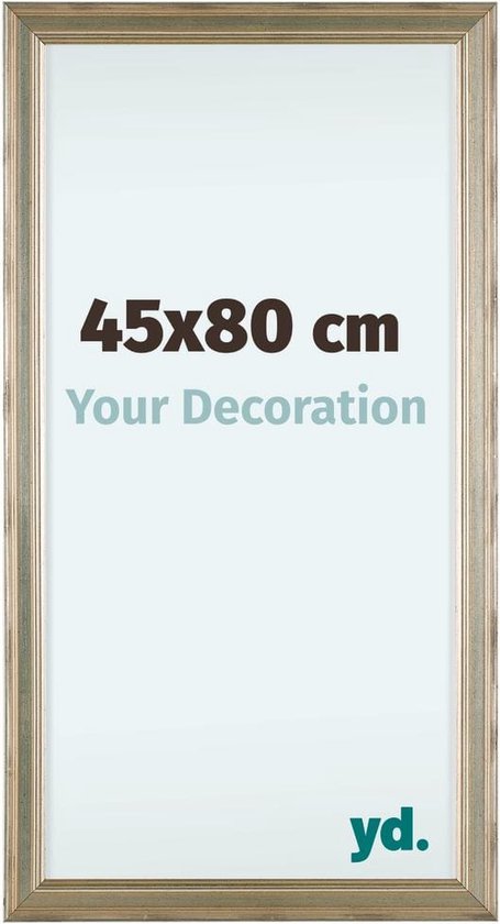 Your Decoration Lincoln Hout Fotolijst - 45x80 cm - Zilver | bol.com