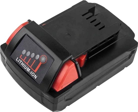 Goodexo Vervanging voor Milwaukee accu 18V 5.0Ah voor M18 accu M18B 48-11-1815 48-11-1822 48-11-1840 48-11-1850 48-11-1852 48-11-1828 48-1852 1-182 cm. 8 48-11-111 -1820. ca