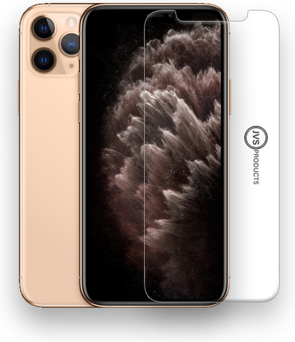 Screenprotector geschikt voor iPhone 11 Pro Max - Tempered Glass - Beschermglas - Glas - Transparant