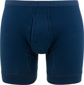 SCHIESSER Original Feinripp boxer (1-pack) - heren onderbroek kort met gulp fijnrib marine - Maat: L