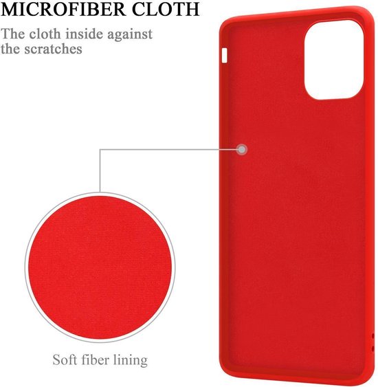 Coque Cadorabo pour Apple iPhone 11 PRO MAX en ROUGE LIQUIDE - Coque de protection en silicone TPU souple avec anneau
