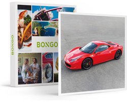 Bongo Bon - RIJDEN MET EEN FERRARI F458 ITALIA OP DE OPENBARE WEG (20 MIN) - Cadeaukaart cadeau voor man of vrouw Bongo Bon - RIJDEN MET EEN FERRARI F458 ITALIA OP DE OPENBARE WEG (20 MIN) - Cadeaukaart cadeau voor man of vrouw