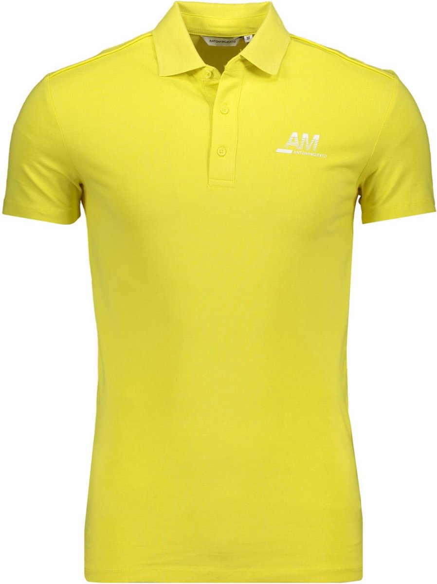 Antony Morato Poloshirt Detroit Mmks02239 Fa120001 8050 Acid Yellow Mannen Maat - XL