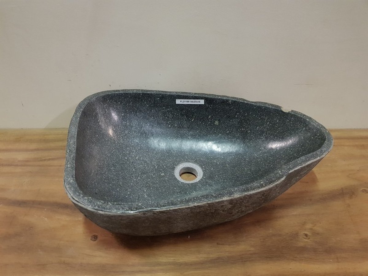 Waskom natuursteen FL21189 - 44x37x15cm