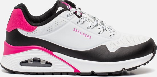 Skechers Uno Back Lit Sneakers wit Synthetisch - Dames - Maat 41 | bol.com