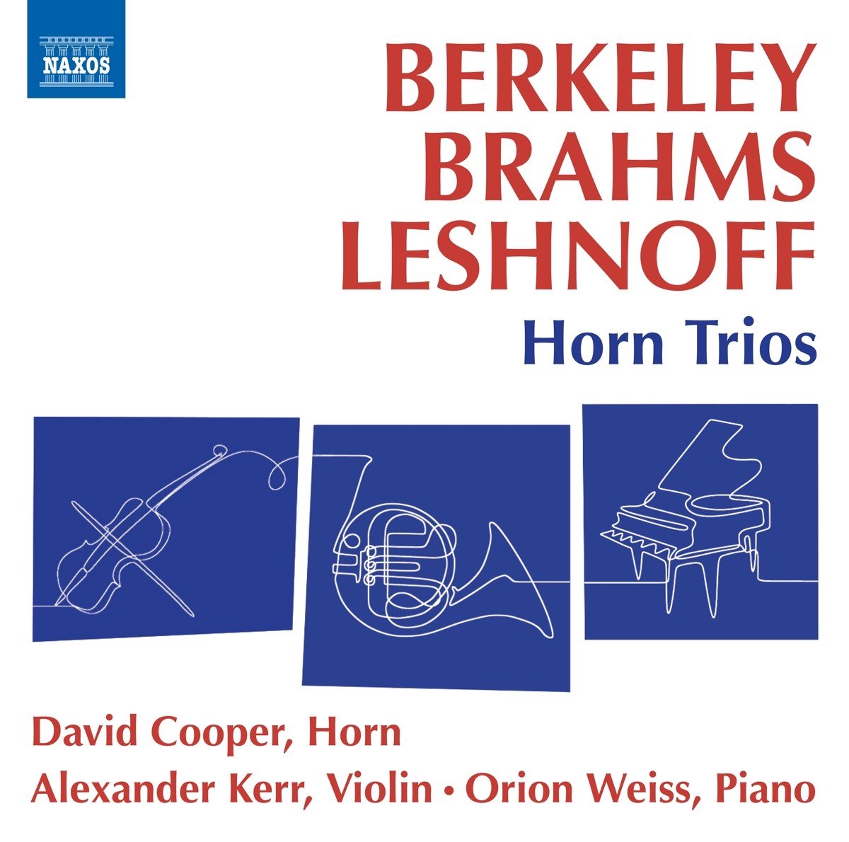 David Cooper, Alexander Kerr, Orion Weiss - Horn Trios (CD)