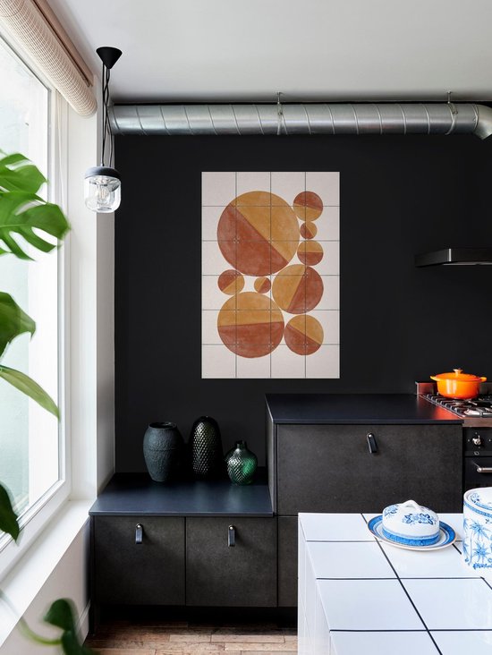 IXXI Burnt Orange Bols - Décoration murale - Abstrait - 80 x 60 cm