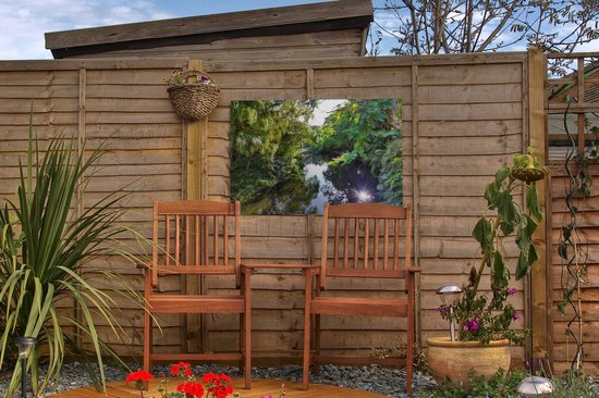 Une rivière dans le parc national nord-américain Everglades Garden poster 60x40 cm - petit - Toile de jardin / Toile d'extérieur / Peintures pour l'extérieur (décoration de jardin)