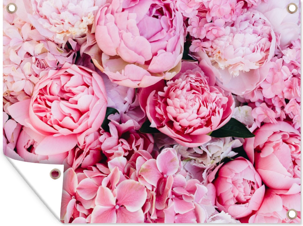 Décoration de Jardin Fleurs - Rose - Roses - 40x30 cm | bol