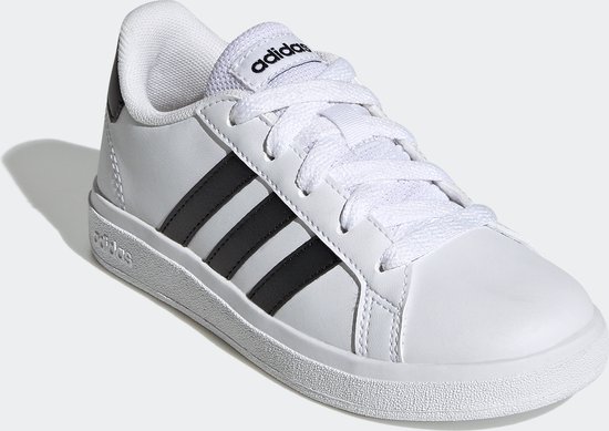 Baskets Adidas Original Grand Court 2.0 K Blanc - Streetwear - Enfant