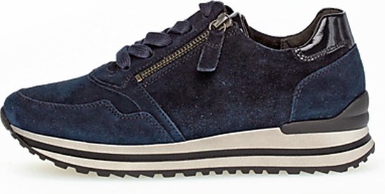 Gabor 96.528 Dames Sneakers - Blauw - Maat 36 | bol.com