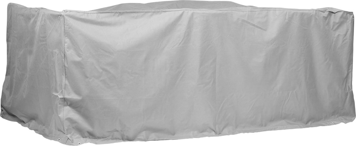 Beschermhoes voor zitgroep rechthoek | 300 x 250 x 94 cm | polyesterweefsel, Kleur: taupe (lichtgrijs)