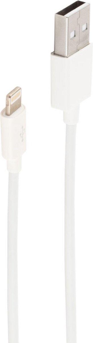 shiverpeaks BS14-12043 USB-kabel 2 m USB 2.0 USB A Lightning Wit