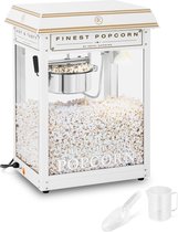 Royal Catering - Popcornmachine - wit en goud