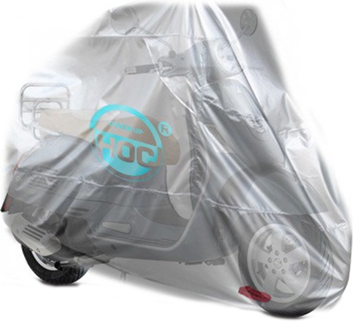 CUHOC Topkwaliteit Diamond Vespa Motorhoes / Scooterhoes Waterdichte ademende Motor Hoes met UV protectie