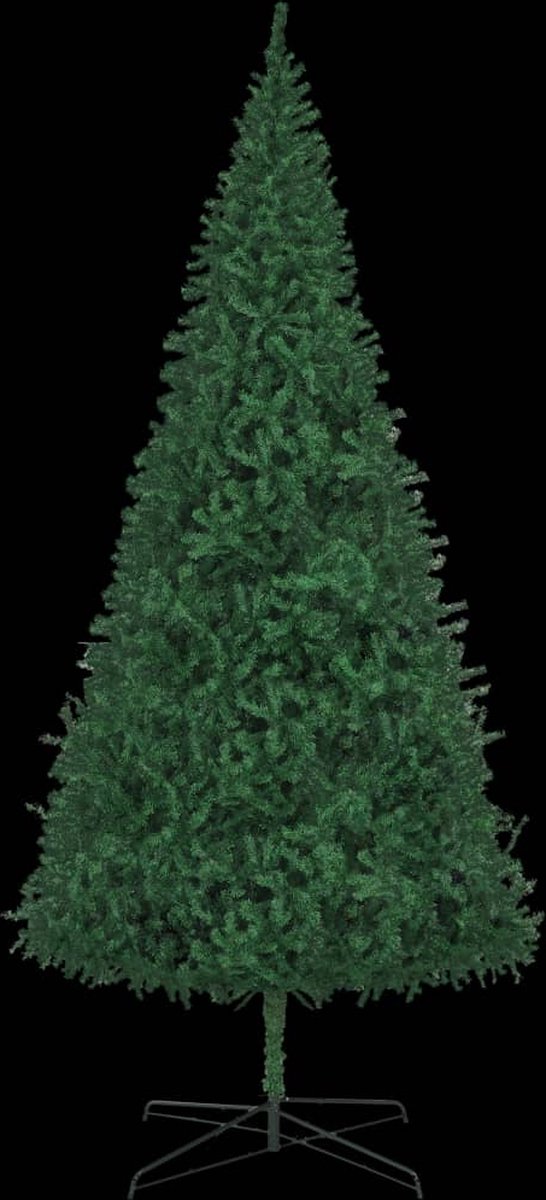 Prolenta Premium - Kunstkerstboom met LED's en kerstballen 400 cm groen