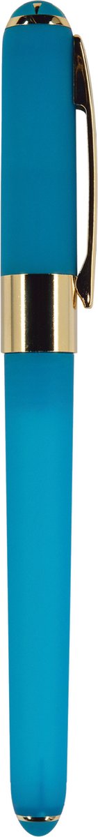 Bruno Visconti Monaco Series Turquoise Luxe Balpen met Geschenkdoos | Fine punt (0.5 mm) met blauwe inkt