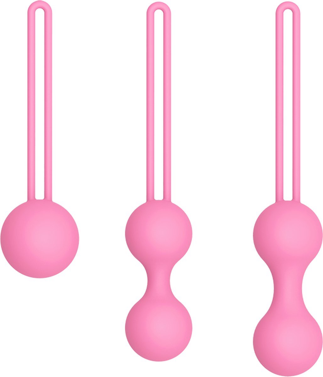 Kegel Balletjes- Bekkenbodem Training voor gezonde bekkenbodum- liefdesballen- balletjes- roze