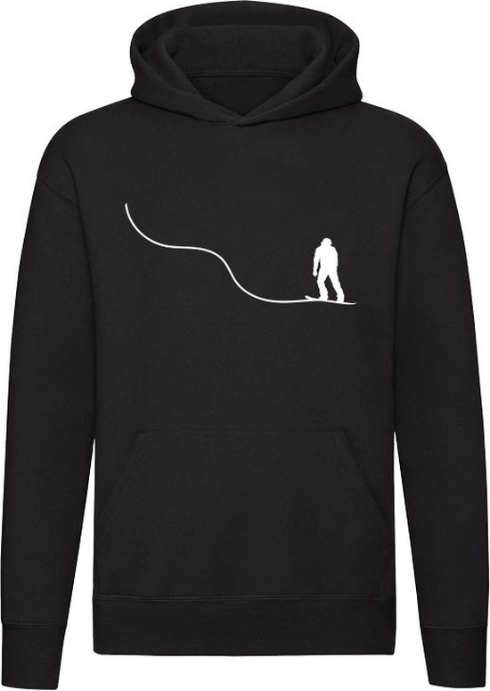 Snowboard sport wintersport snowboarden Unisex Trui Hoodie Sweater bol
