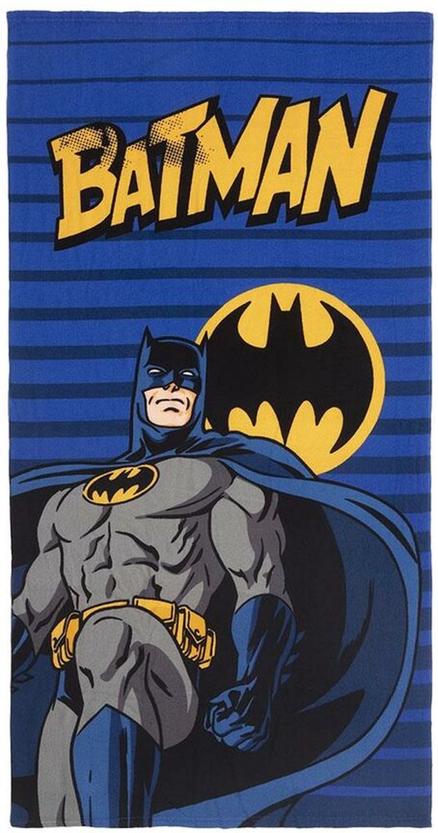 Strandhanddoek Batman Blauw (70 x 140 cm)