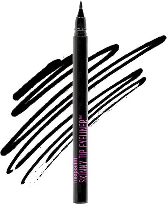 Wet n Wild MegaSlim Skinny Tip Eyeliner C870A Black Zwart
