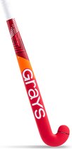 Grays composiet hockeystick GTI2000 Ultrabow Jun Stk Fluo Rood - maat 32.0