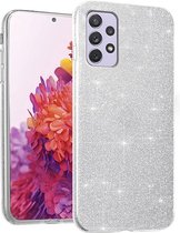 Coque arrière pailletée pour Samsung Galaxy A53 - Argent - oTronica