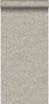 Origin Wallcoverings behangpapier bloemen lichtbruin - 347022 - 53 cm x 10,05 m