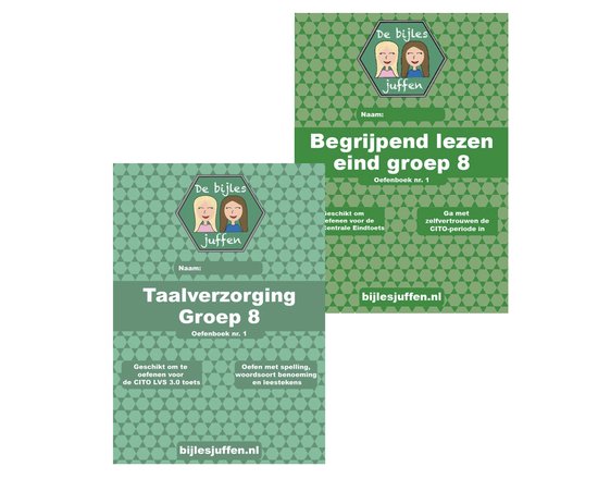 Cito Oefenboeken Voordeelset Taalverzorging en Begrijpend Lezen Groep 8