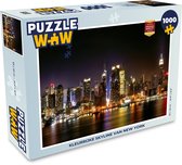 Puzzle New York - Skyline - Couleurs - Puzzle - Puzzle 1000 pièces adultes