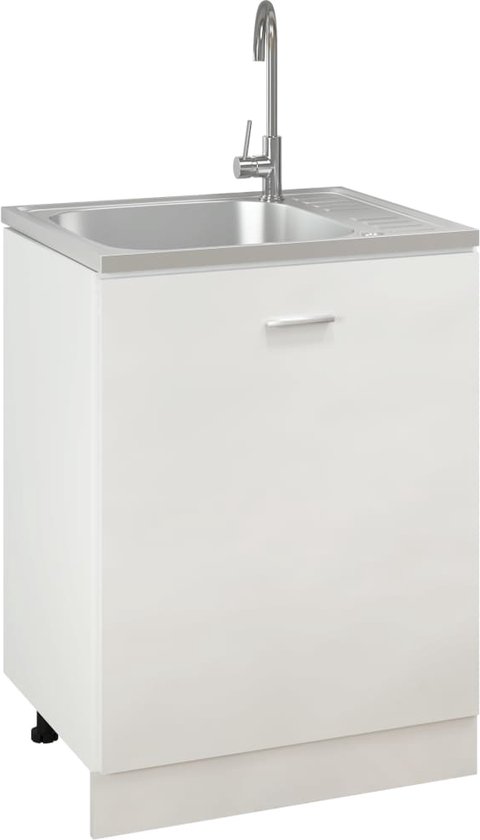 DE BUYER 4859.34 Pocket, roestvrij staal, Wit
