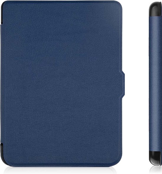 Lunso - Geschikt voor Kobo Clara 2E hoes (6 inch) - sleep cover - Blauw van Lunso — afbeelding 2