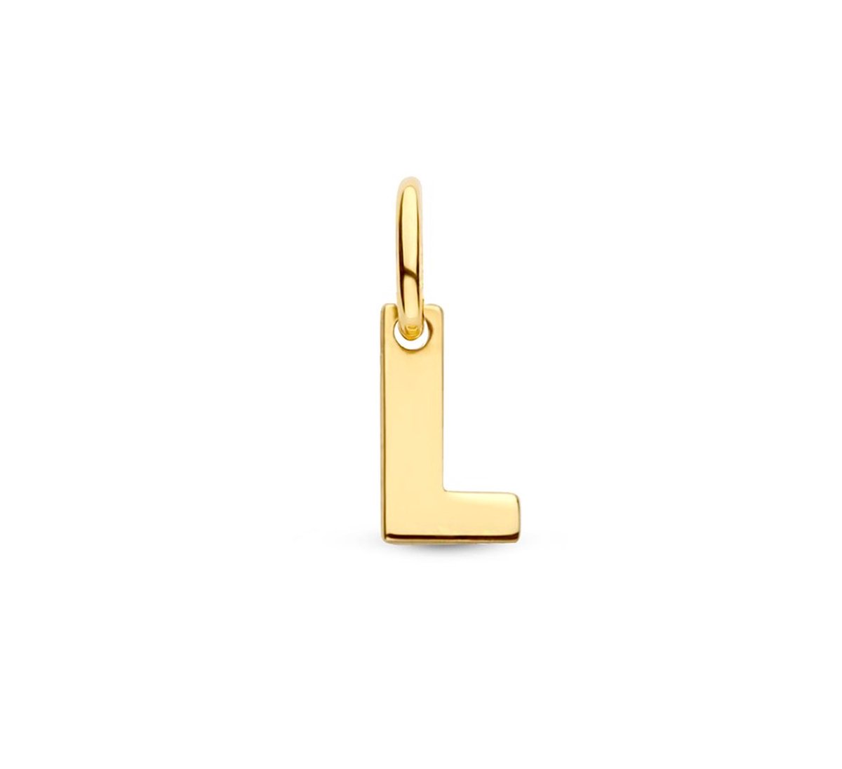 Geelgouden Hanger letter L 4023463
