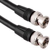 BeMatik - Kabel video BNC 12G HD SDI hoge kwaliteit mannelijk naar mannelijk 25cm
