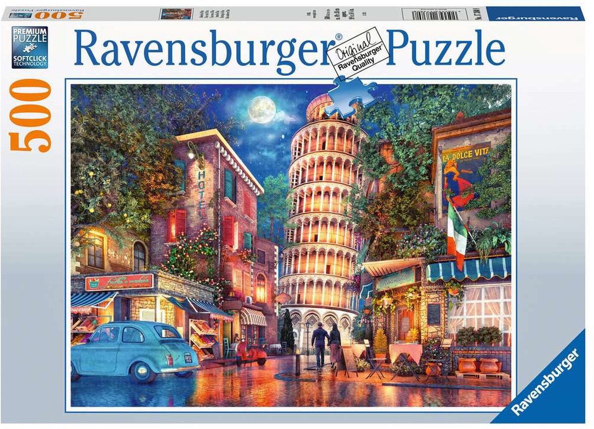 Avond in Pisa Puzzel (500 stukjes)