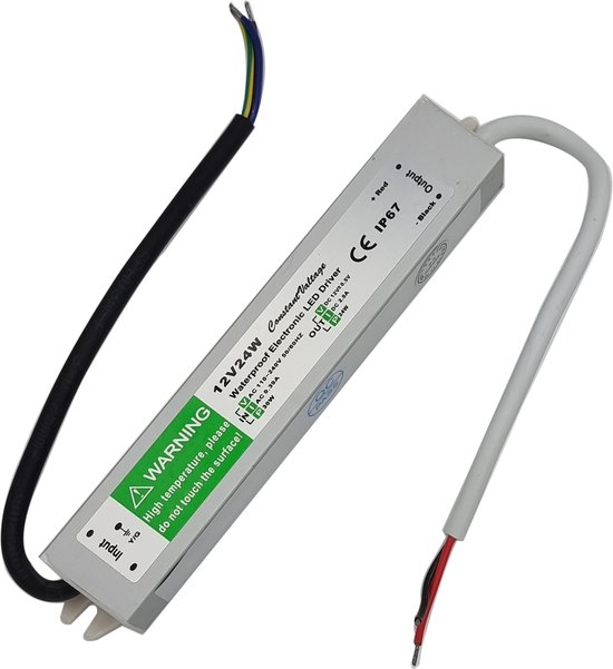 Mintice Universal Konverter AC 110V-220V zu DC 24V 5A 120W Schaltnetzteil Treiber für Streifen Trafo Transformator Adapter reguliert Energieversorgung