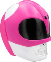 FUNIDELIA Roze Power Ranger-helm voor vrouwen - Roze