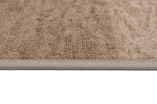 Tapiso Tapis en Caoutchouc Antidérapant en Caoutchouc Brun Couloir Salon Tapis en Caoutchouc Taille - 100x1050