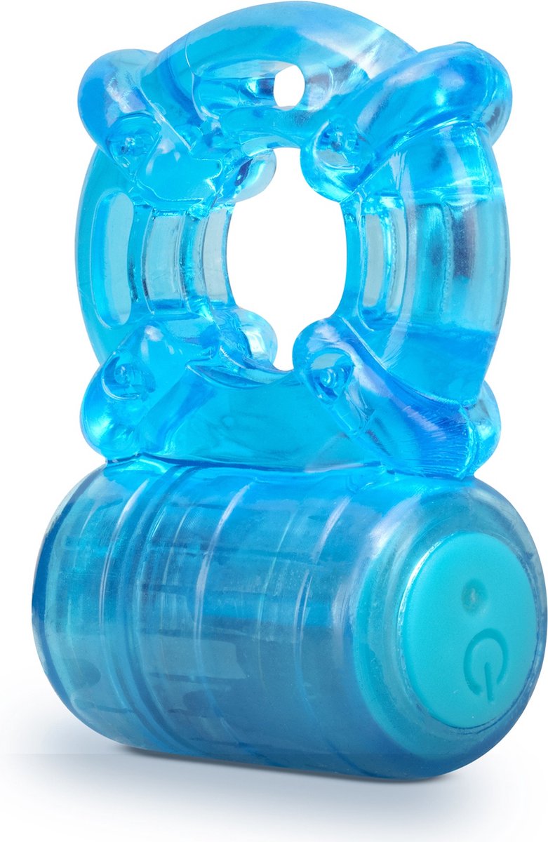 Goedkoopste Vibrerende penisring Stay Hard - - Blauw