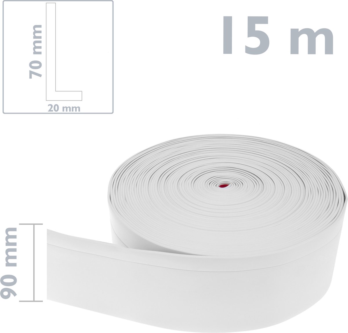KABELKLEM - kabel: 14.5 à 18.5mm afmetingen: 38 x 20mm verpakking: 5 st