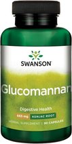 Swanson | Glucomannan 665mg | 90 Capsules | 1 x 90 Capsules