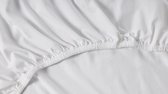 Beter Bed Select Hoeslaken Jersey voor topper - 180x200/210/220 cm - Wit