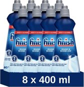 Finish Glansspoelmiddel - 400 ml - Voor glans + bescherming - 8 stuks - Voordeelverpakking