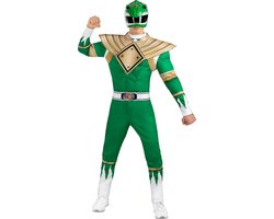 FUNIDELIA Groen Power Rangers verkleedpak / kostuum voor mannen - Maat: L - Groen
