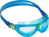 Aquasphere Seal Kid 2 - Zwembril - Kinderen - Clear Lens - Turquoise/Blauw