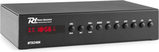 Stereo audio - Power Dynamics WT240A - Hifi versterker Bluetooth en... |